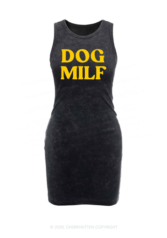 Dog Mxxf Y2K Washed Tank Dress Cherrykitten