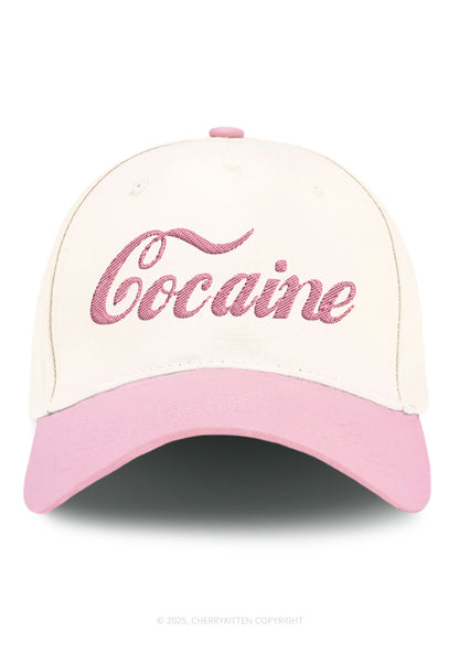 Special Cola Y2K Color Block Baseball Cap Cherrykitten