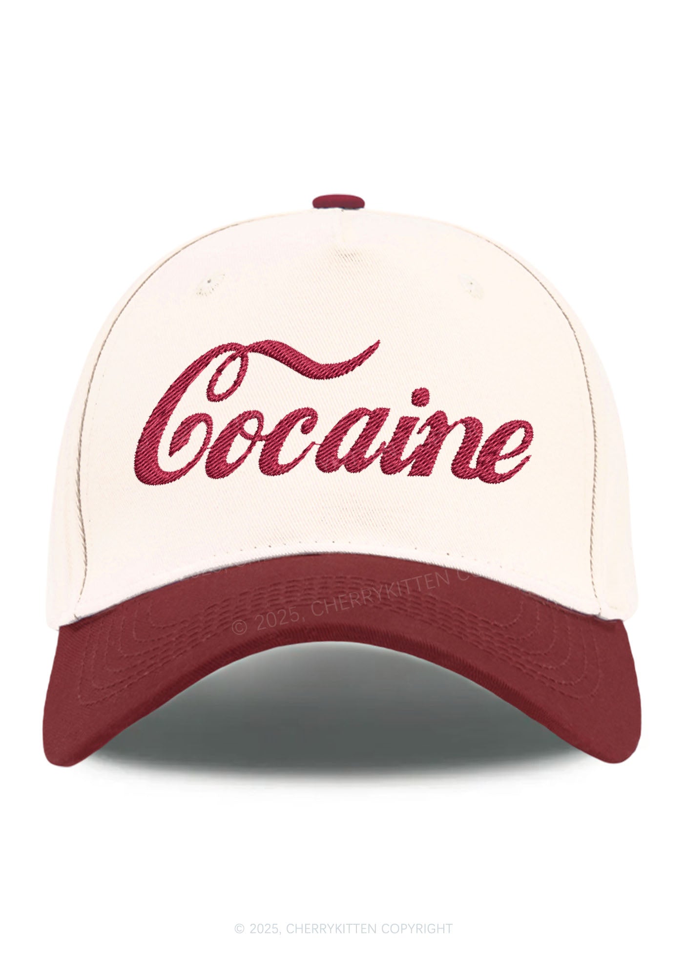 Special Cola Y2K Color Block Baseball Cap Cherrykitten
