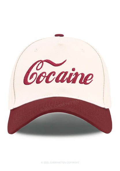 Special Cola Y2K Color Block Baseball Cap Cherrykitten