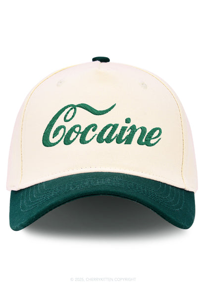 Special Cola Y2K Color Block Baseball Cap Cherrykitten