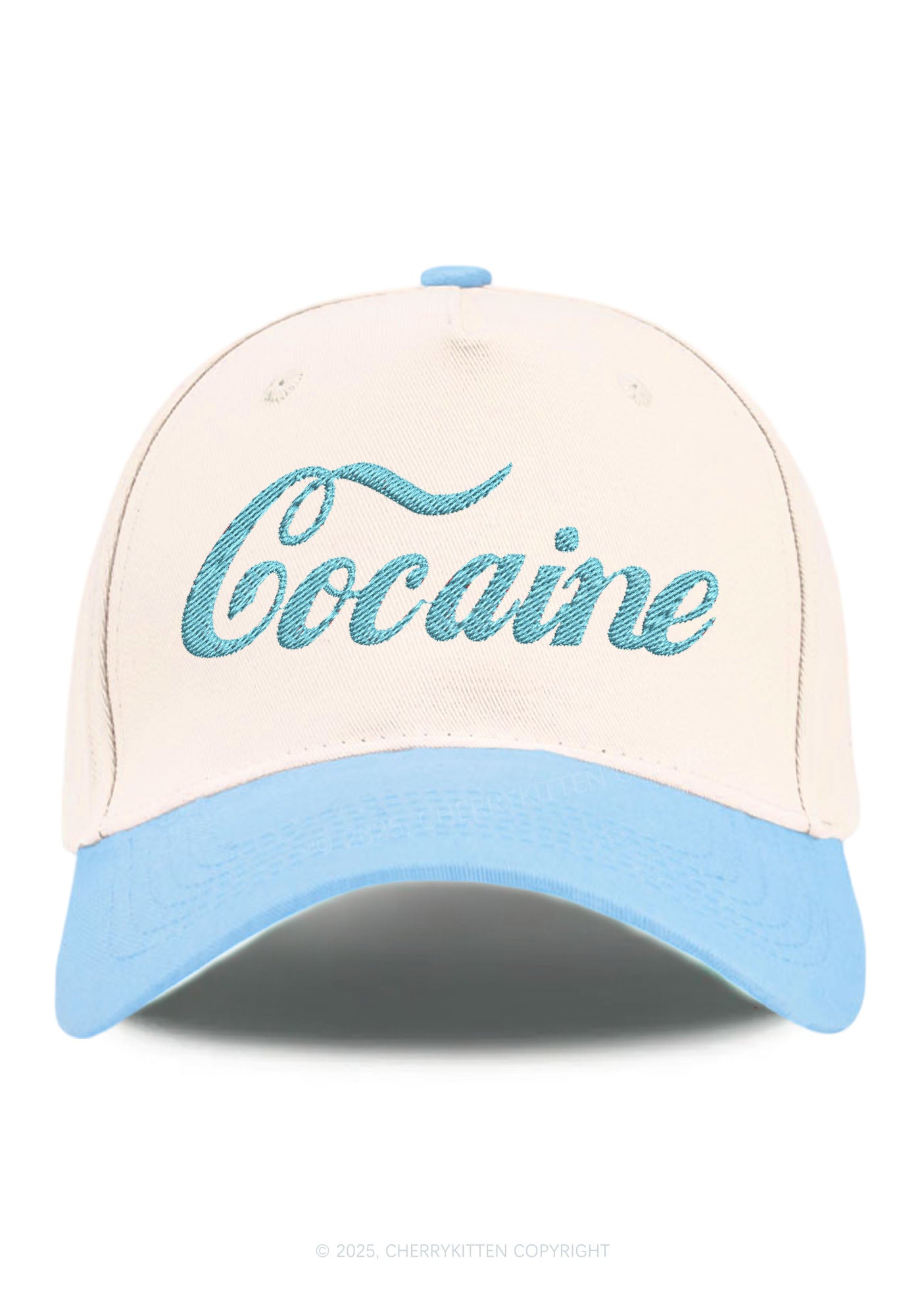 Special Cola Y2K Color Block Baseball Cap Cherrykitten