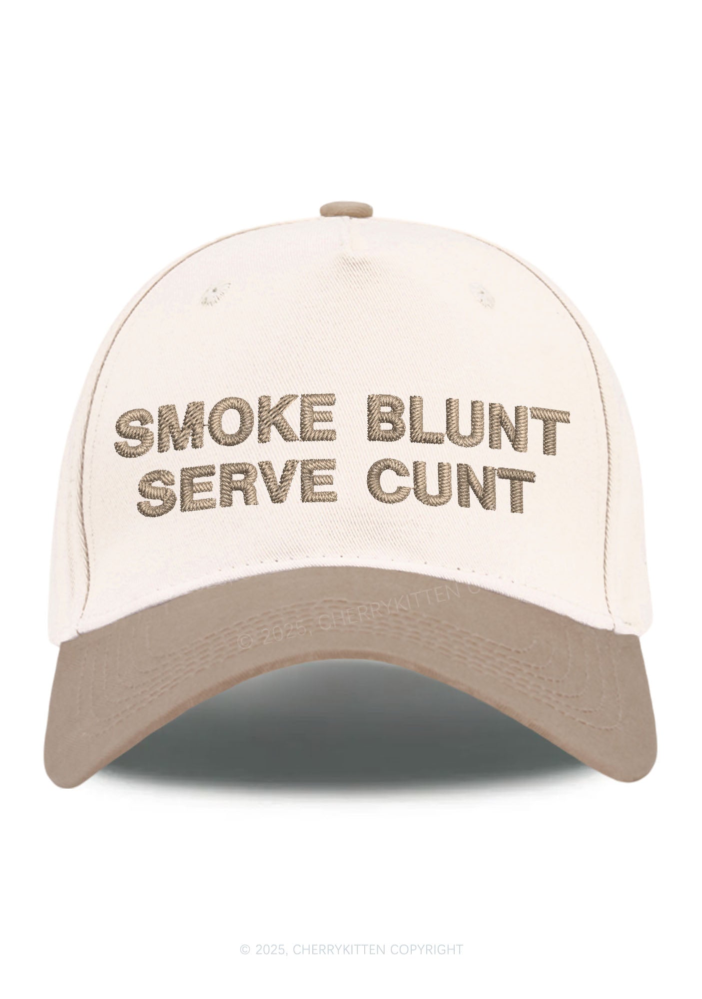Smoke Blunt Y2K Color Block Baseball Cap Cherrykitten