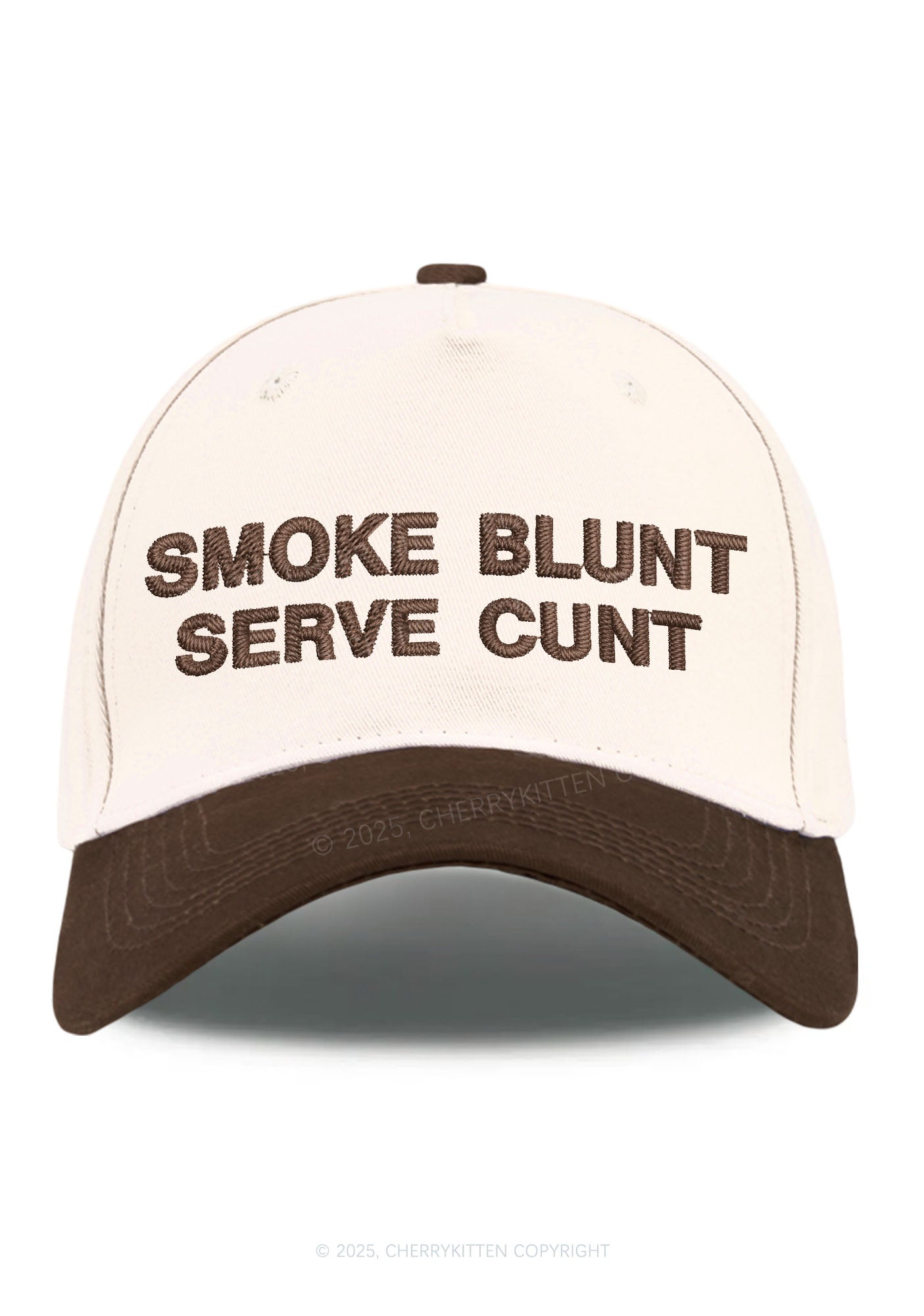 Smoke Blunt Y2K Color Block Baseball Cap Cherrykitten