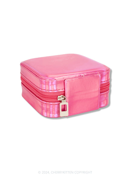 I'm Just A Girl Y2K Portable Jewelry Box Cherrykitten
