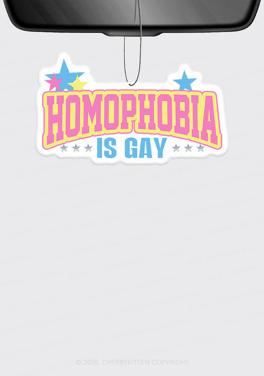 Homophobia Is Gay Pride 1Pc Y2K Car Air Freshener Cherrykitten