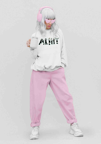 Bangtan Boys Kpop Y2K Sweatshirt Cherrykitten