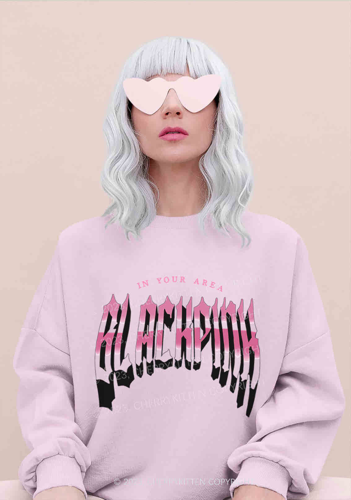 BP Area Kpop Y2K Sweatshirt Cherrykitten