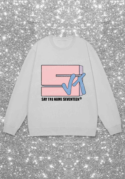 Say The Name Svt Kpop Y2K Sweatshirt Cherrykitten