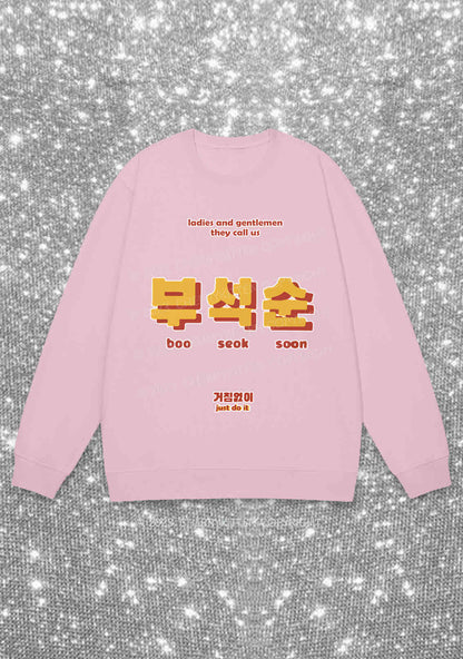 Boo Seok Soon Kpop Y2K Sweatshirt Cherrykitten