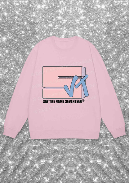 Say The Name Svt Kpop Y2K Sweatshirt Cherrykitten