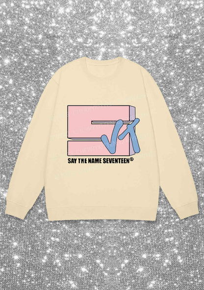 Say The Name Svt Kpop Y2K Sweatshirt Cherrykitten