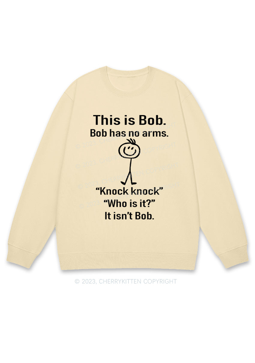 This Is Bob Bob Has No Arms Y2K Sweatshirt Cherrykitten