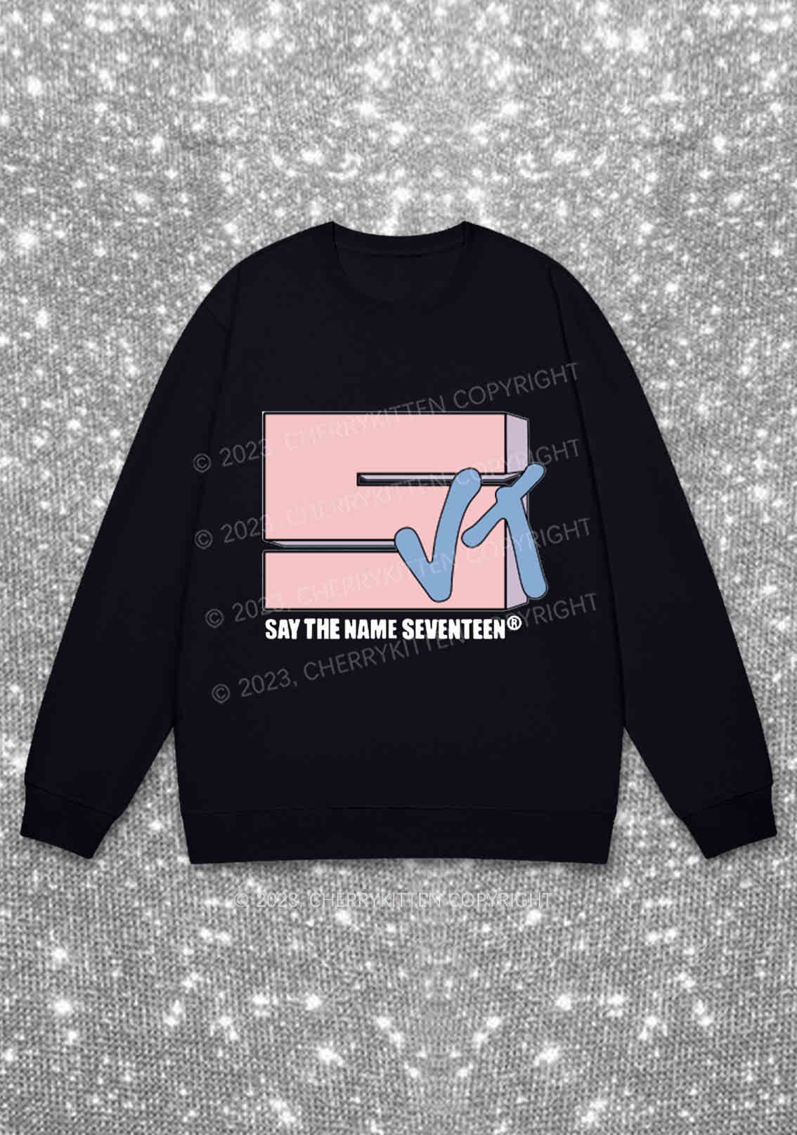 Say The Name Svt Kpop Y2K Sweatshirt Cherrykitten