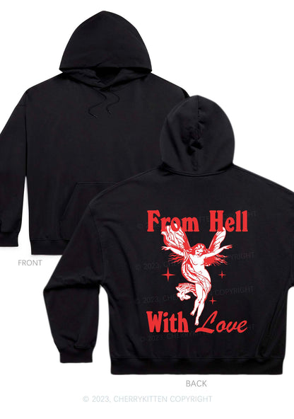 From Hall With Love Y2K Hoodie Cherrykitten