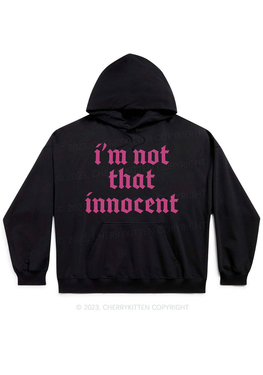 I'm Not That Innocent Y2K Hoodie Cherrykitten