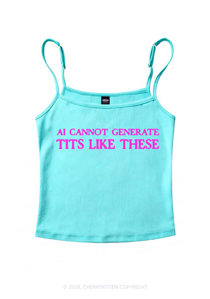 Ai Cannot Generate Txts Y2K Spaghetti Strap Cami Cherrykitten
