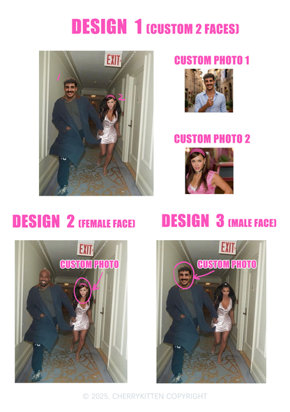 Custom Famous Hallway Photo Y2K Spaghetti Strap Cami Cherrykitten