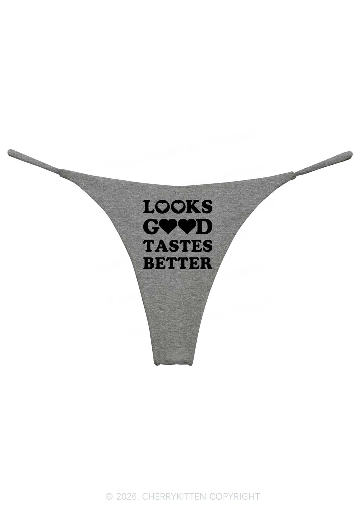 Looks Good Tastes Better Y2K Bikini String Thong Cherrykitten