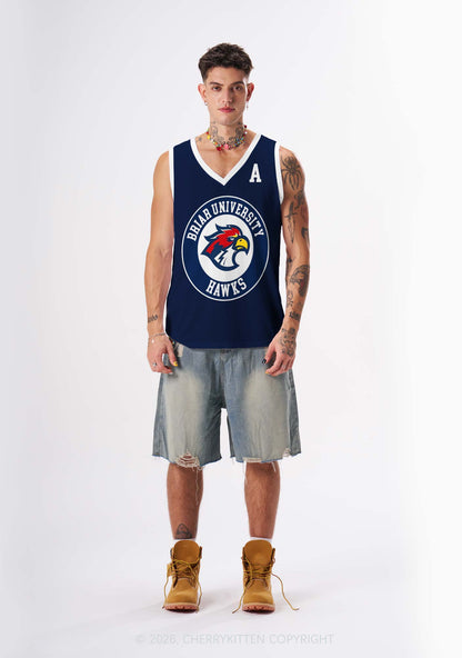 College Hockey Team DL Y2K Sport Jersey Tank Cherrykitten