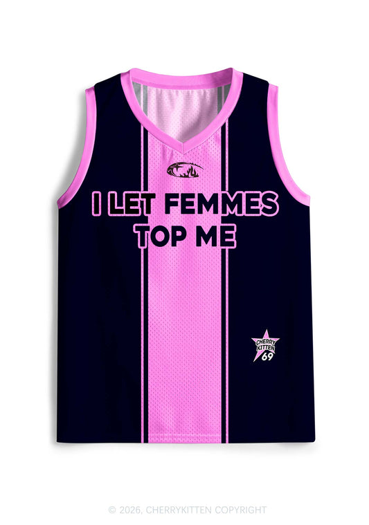 Pink Flame Star Femmes Top Me Pride Y2K Sport Jersey Tank Cherrykitten