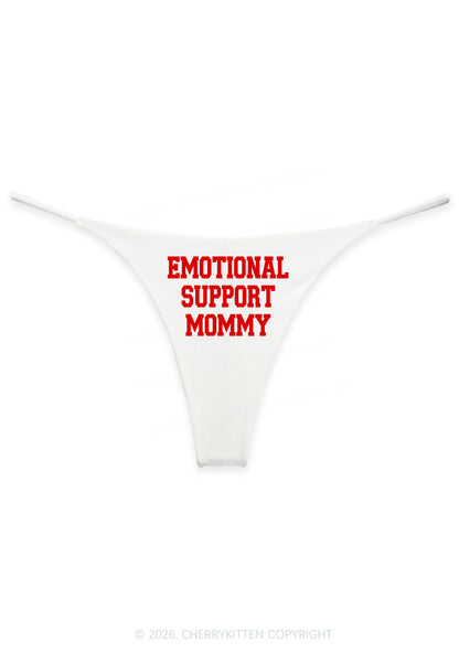 Emotional Support Mommy Y2K Bikini String Thong Cherrykitten