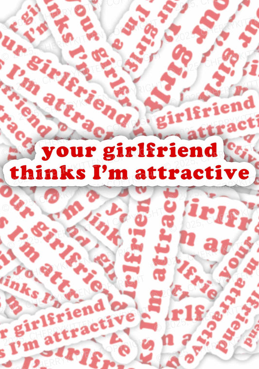 Im Attractive Pride 1Pc Y2K Sticker Cherrykitten