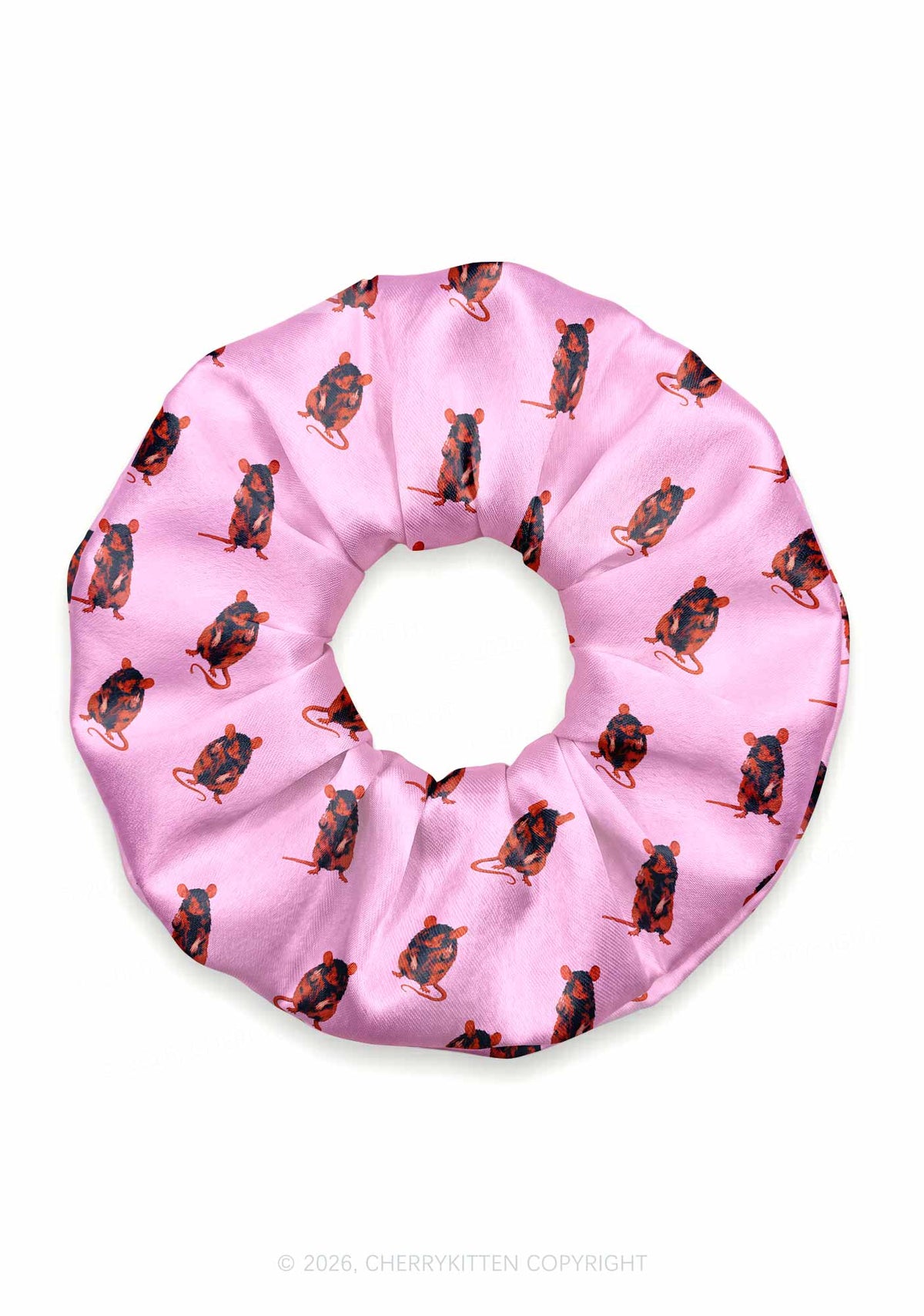 Sassy Rat Y2K Hair Scrunchie Cherrykitten
