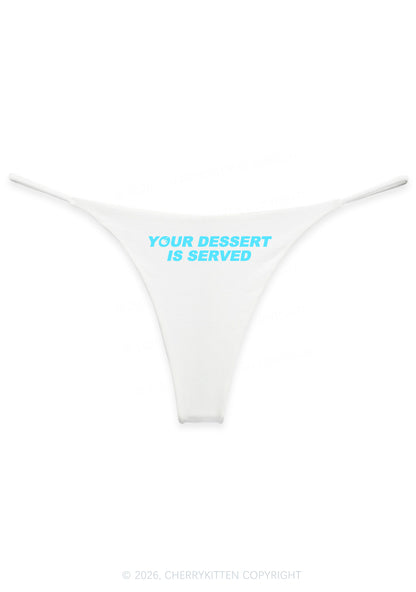 Your Dessert Is Served Y2K Bikini String Thong Cherrykitten