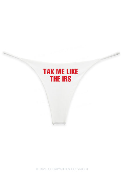 Tax Me Y2K Bikini String Thong Cherrykitten