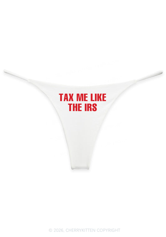 Tax Me Y2K Bikini String Thong Cherrykitten