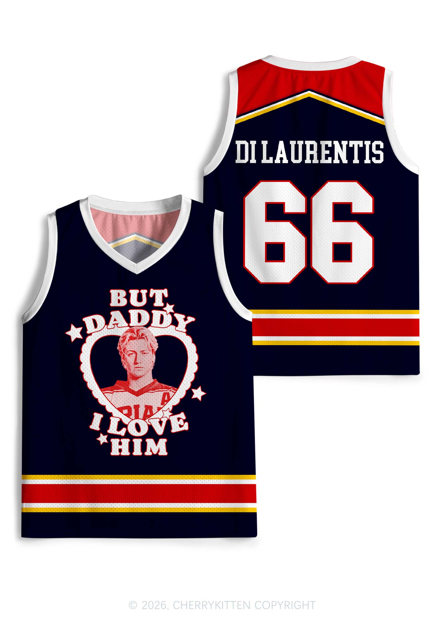 But Daddy I Love Him DL Y2K Sport Jersey Tank Cherrykitten