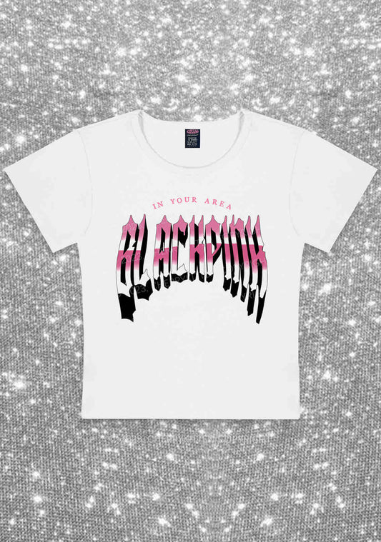 BP Area Kpop Y2K Baby Tee Cherrykitten