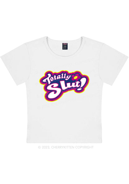 Totally Slxt Y2K Baby Tee Cherrykitten