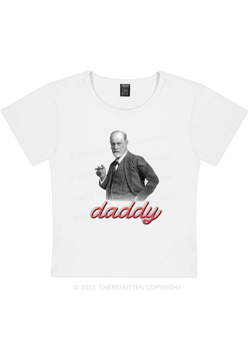 Psyhology Daddy Y2K Baby Tee Cherrykitten