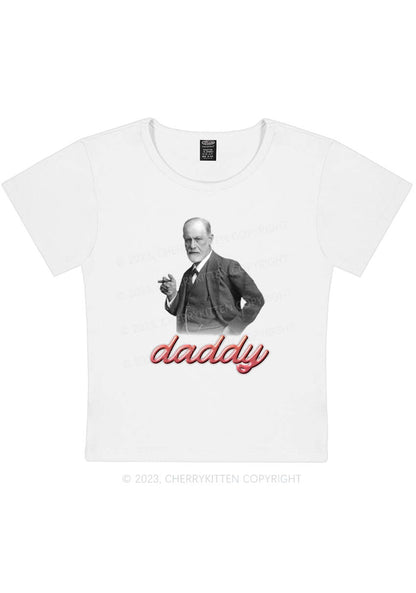 Psyhology Daddy Y2K Baby Tee Cherrykitten