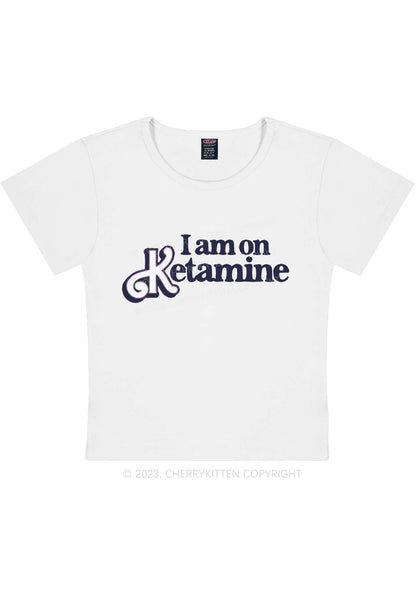 Curvy I Am On K Y2K Baby Tee Cherrykitten