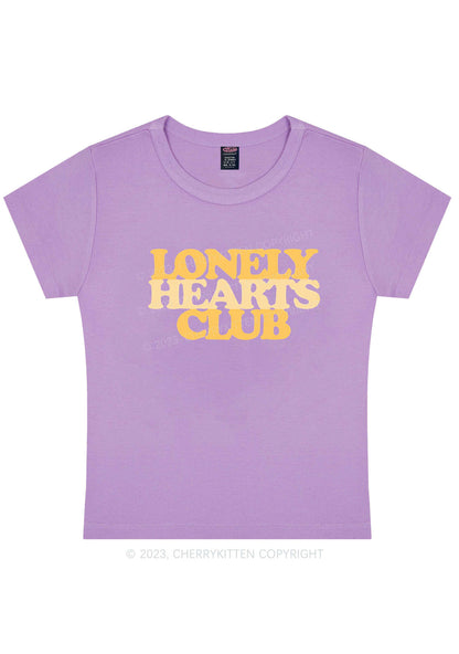 Curvy Lonely Hearts Club Y2K Baby Tee Cherrykitten