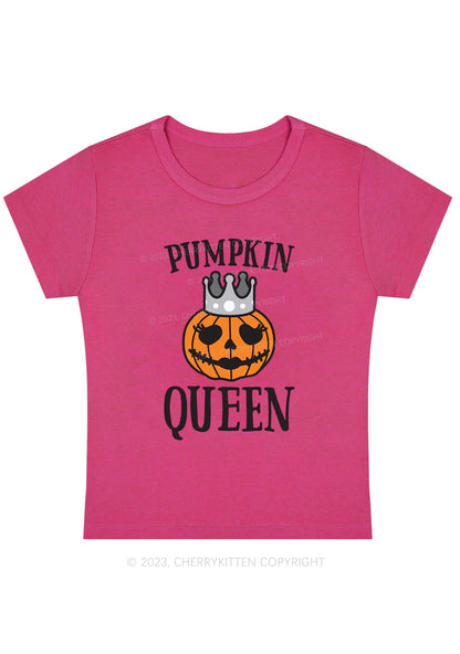 Pumpkin Queen Halloween Baby Tee Cherrykitten