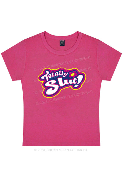 Totally Slxt Y2K Baby Tee Cherrykitten