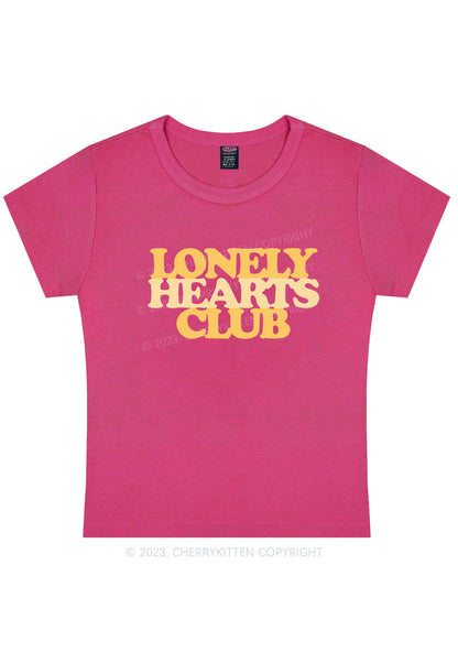 Curvy Lonely Hearts Club Y2K Baby Tee Cherrykitten