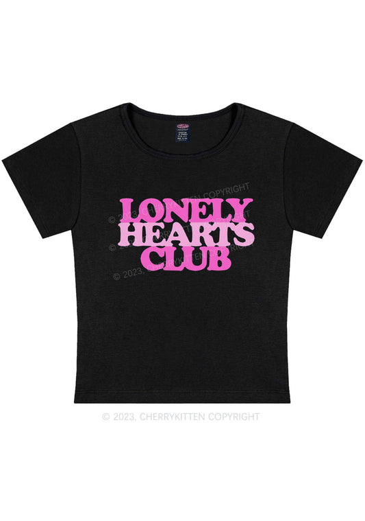 Lonely Hearts Club Y2K Baby Tee Cherrykitten