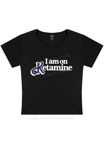 Curvy I Am On K Y2K Baby Tee Cherrykitten
