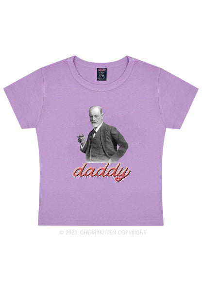 Psyhology Daddy Y2K Baby Tee Cherrykitten