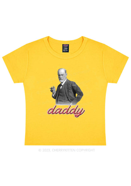 Psyhology Daddy Y2K Baby Tee Cherrykitten