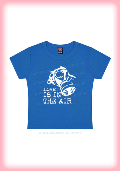 Valentine's Day Love Is In The Air Y2K Baby Tee Cherrykitten