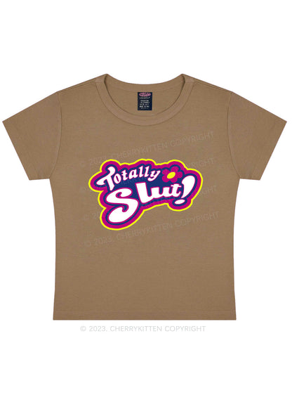 Totally Slxt Y2K Baby Tee Cherrykitten