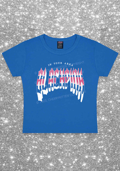 BP Area Kpop Y2K Baby Tee Cherrykitten