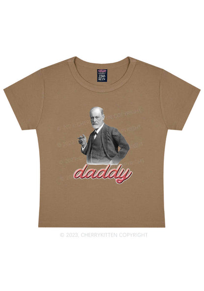 Psyhology Daddy Y2K Baby Tee Cherrykitten