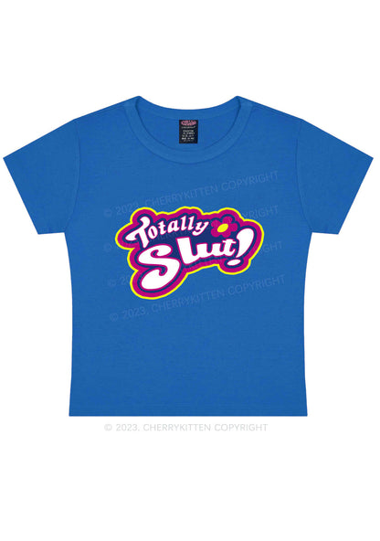 Totally Slxt Y2K Baby Tee Cherrykitten